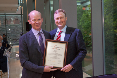 Dr. Robert LaPrade honored with the Cabaud Memorial Award
